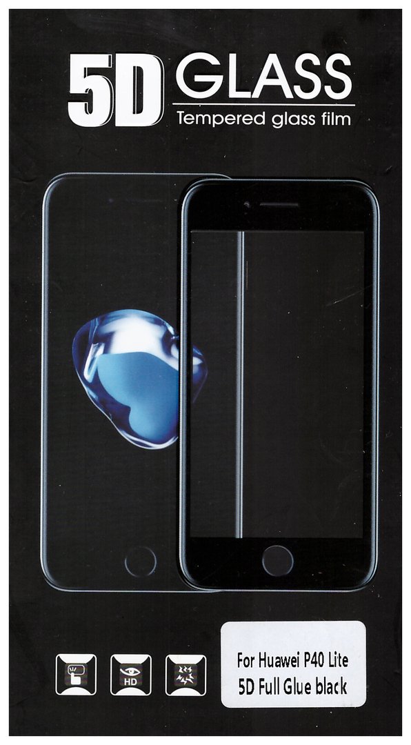 Displayschutz-Glas 5D Glas  iPhone 15 Pro